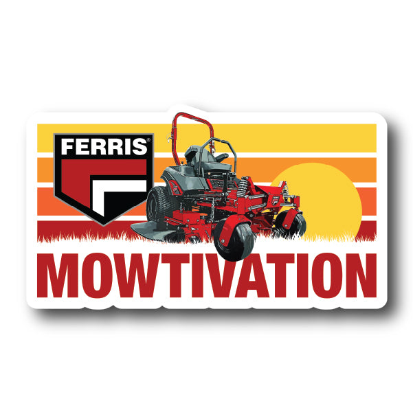 Mowtivation - Expo Sticker