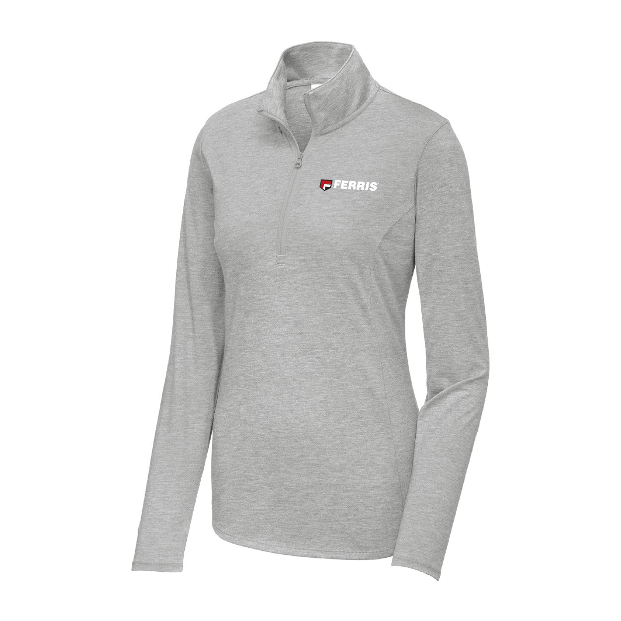 Sport-Tek Women's PosiCharge Tri-Blend Wicking 1/4-Zip Pullover Employee
