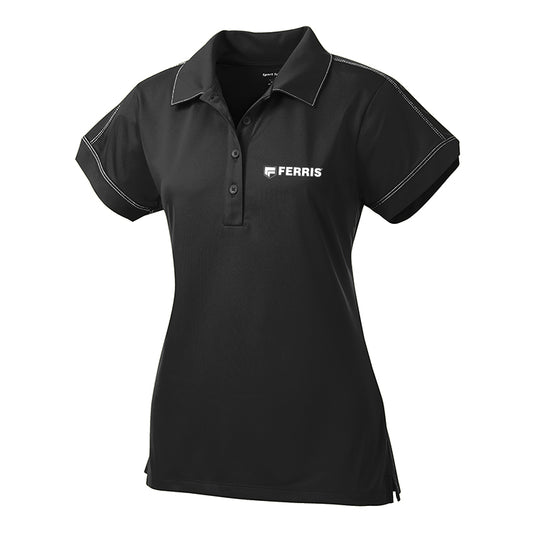 Sport-Tek® Women's Contrast Stitch Micropique Sport-Wick Polo