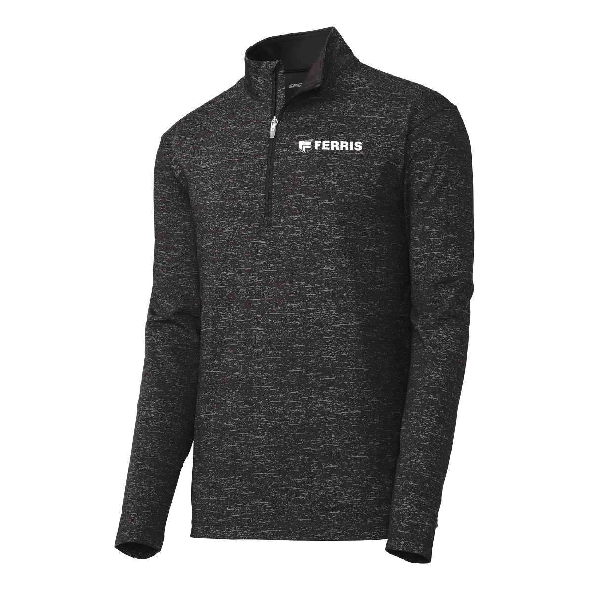 Sport-Tek ® Sport-Wick Stretch Reflective Heather 1/2-Zip Pullover