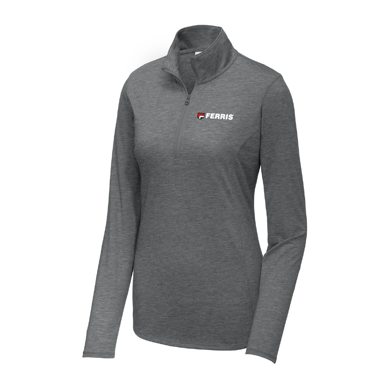 Sport-Tek Women's PosiCharge Tri-Blend Wicking 1/4-Zip Pullover Employee
