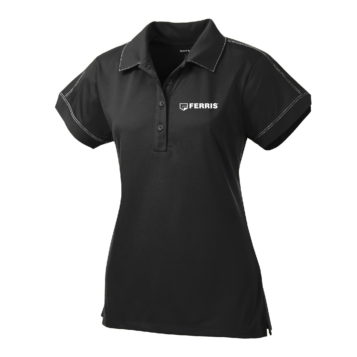 Sport-Tek® Women's Contrast Stitch Micropique Sport-Wick Polo